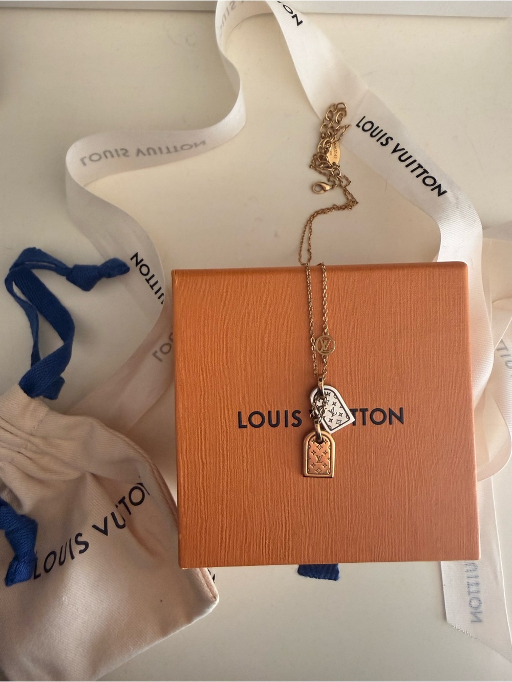 Louis Vuitton Nanogram Necklace - Picture 3 of 4